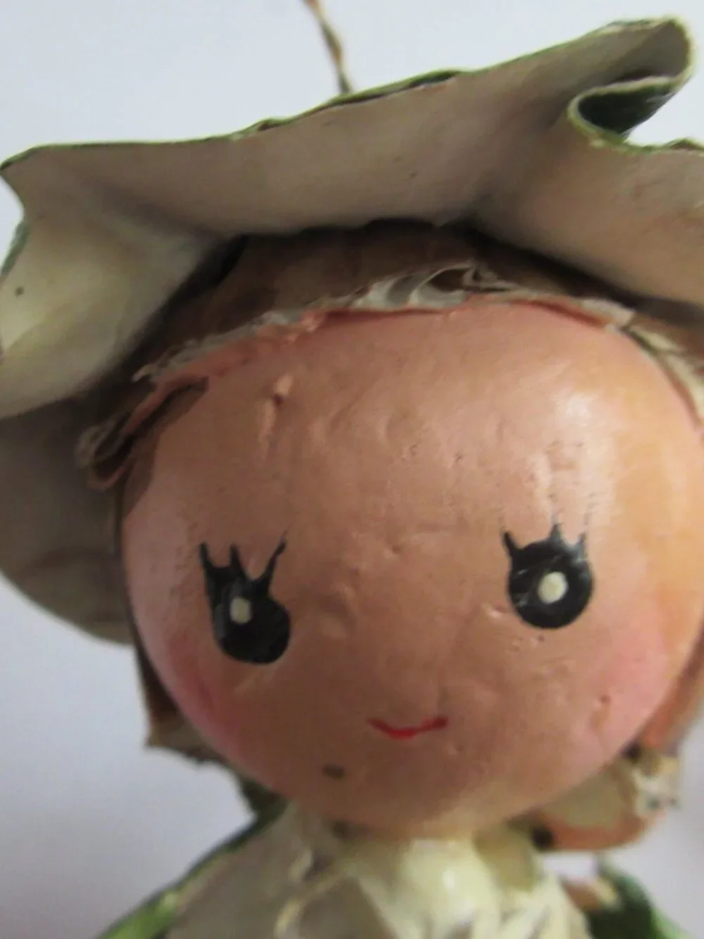 3 Paper Mache Girls 4.5